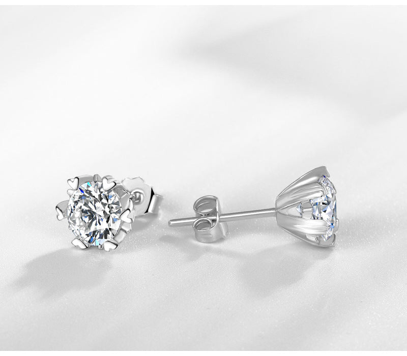 Silver solitaire jewelry