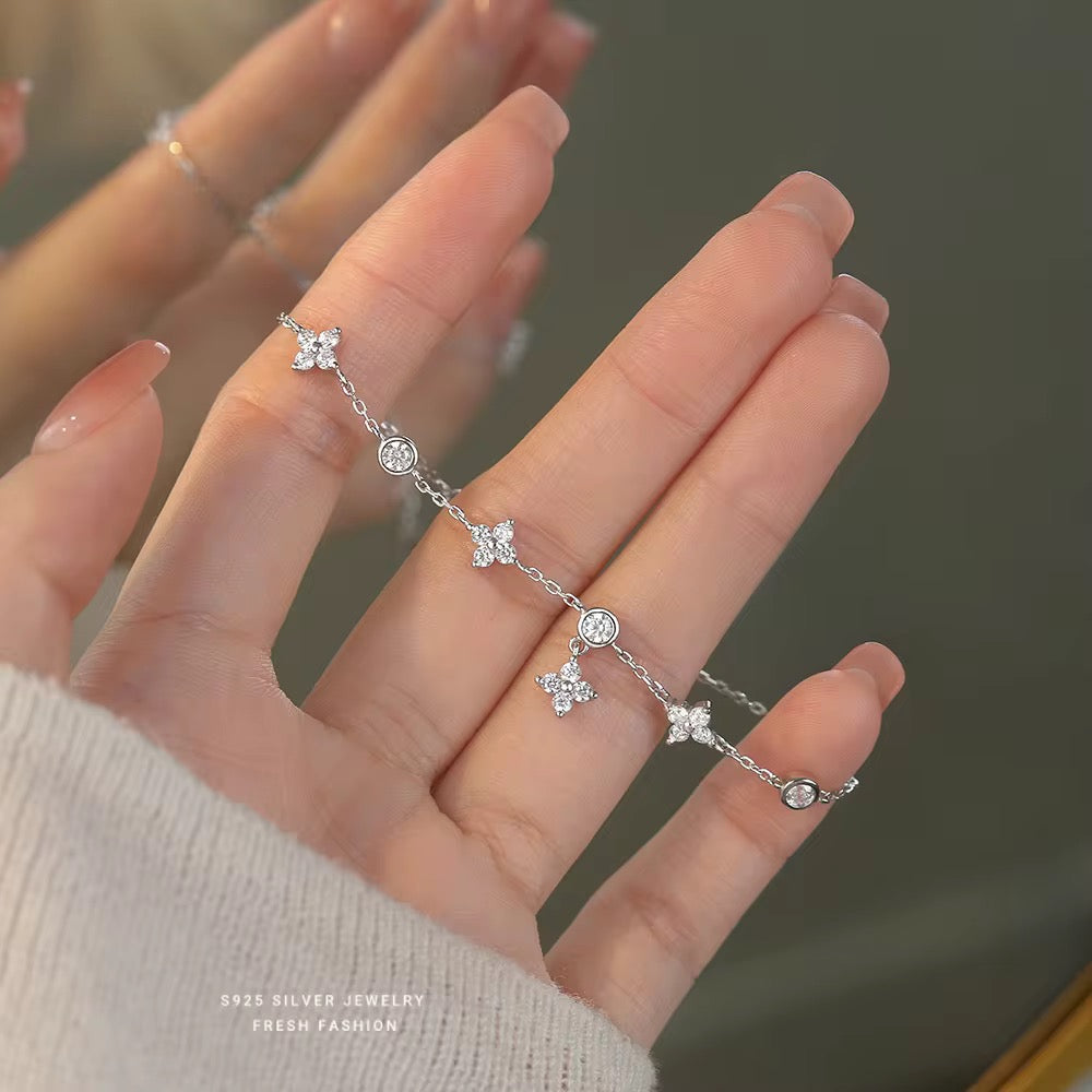 S925 Clover Bracelet