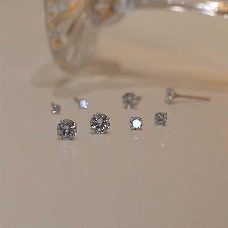 Silver 925 stud Earrings