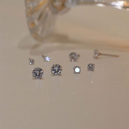 Silver 925 stud Earrings