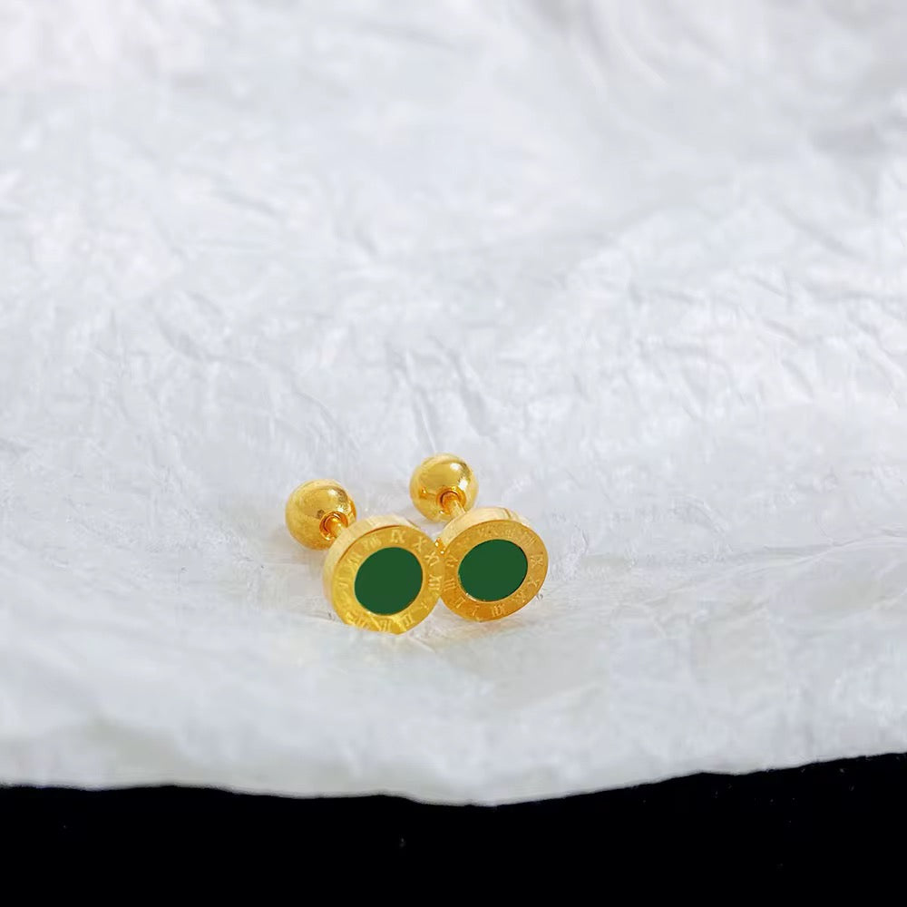 Roman round Earring
