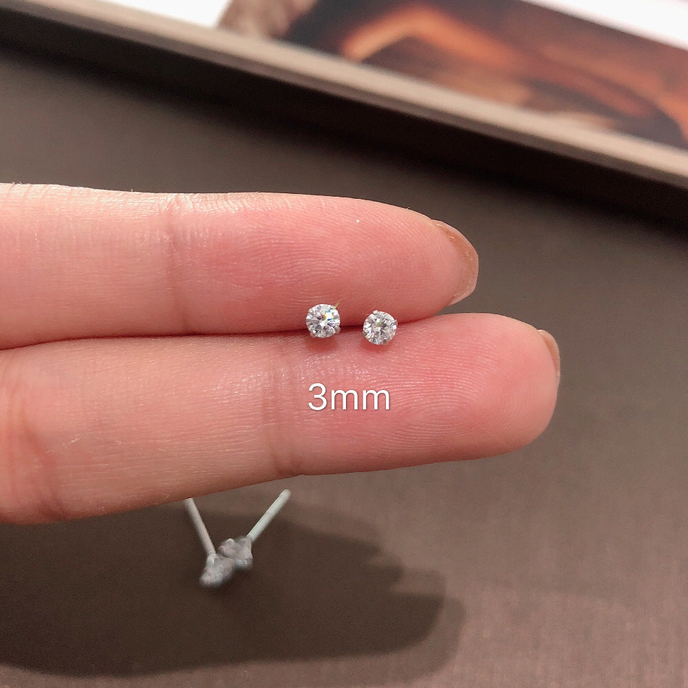 Silver 925 stud Earrings