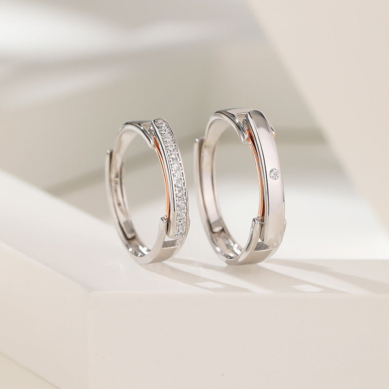Silver 925 couple Ring