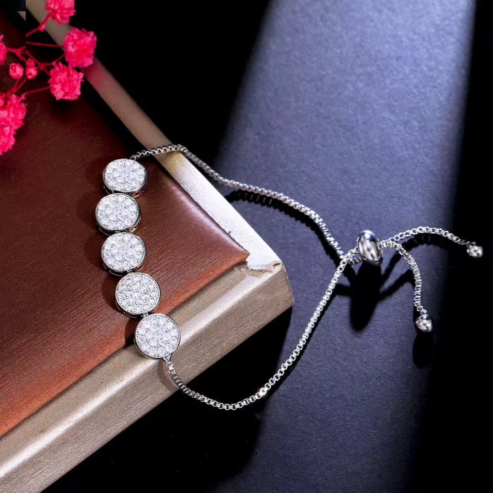 Charm cubic zircon Bracelet