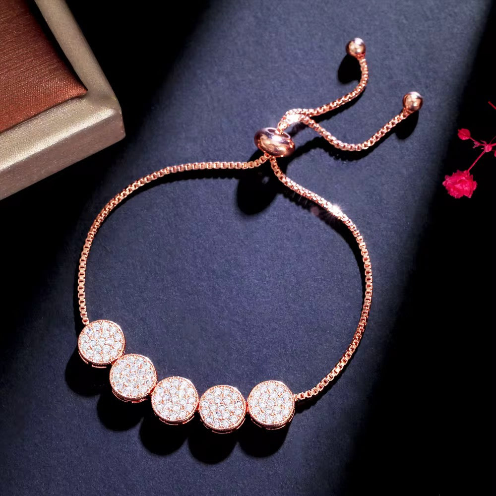 Charm cubic zircon Bracelet