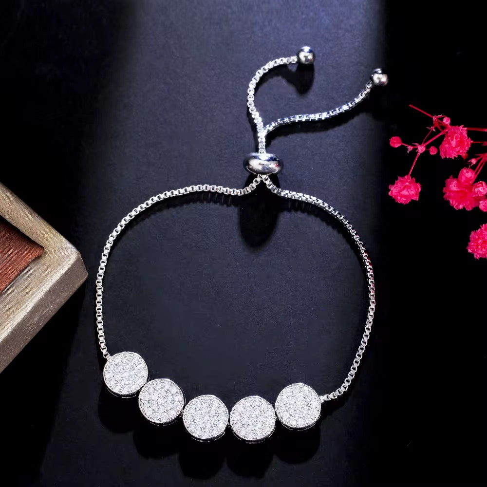 Charm cubic zircon Bracelet