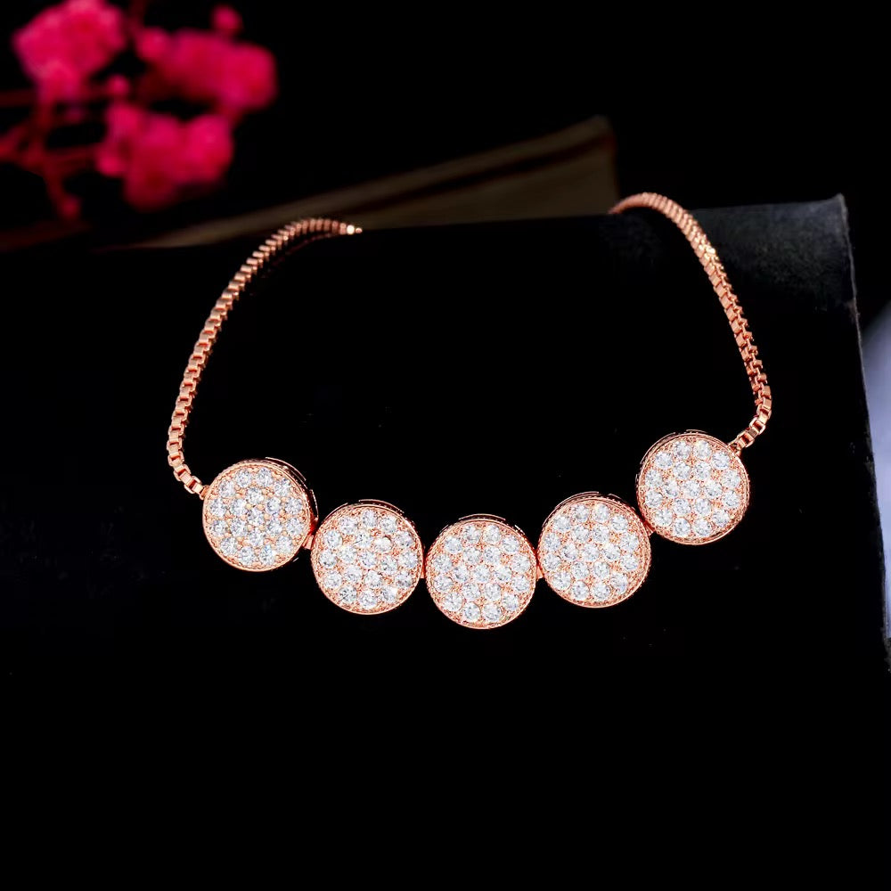 Charm cubic zircon Bracelet