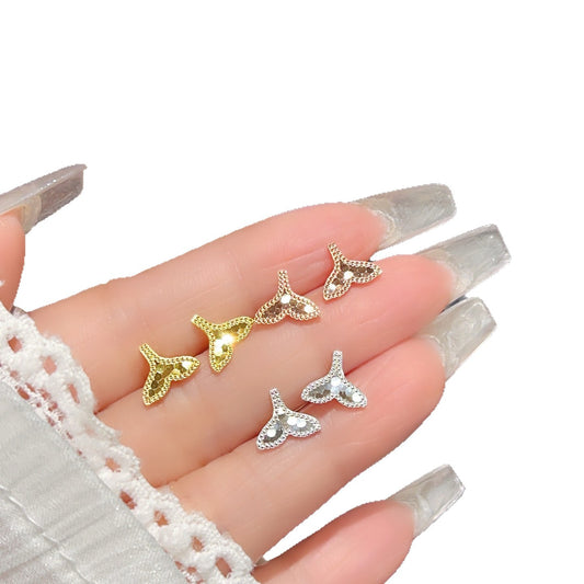 Whale Tail Earrings