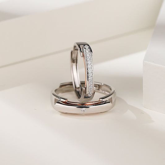Silver 925 couple Ring