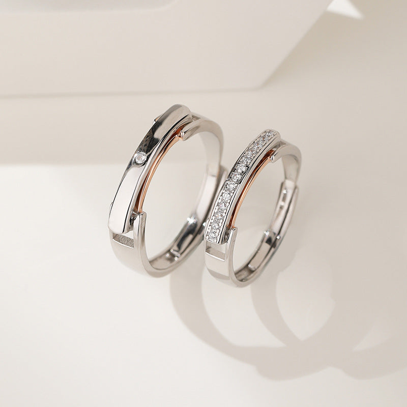 Silver 925 couple Ring