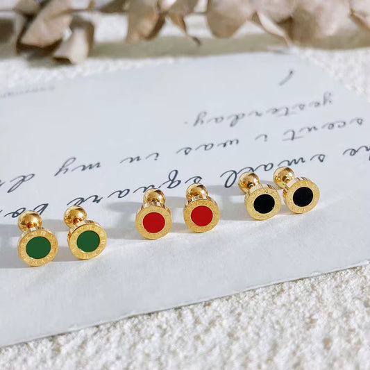 Roman round Earring