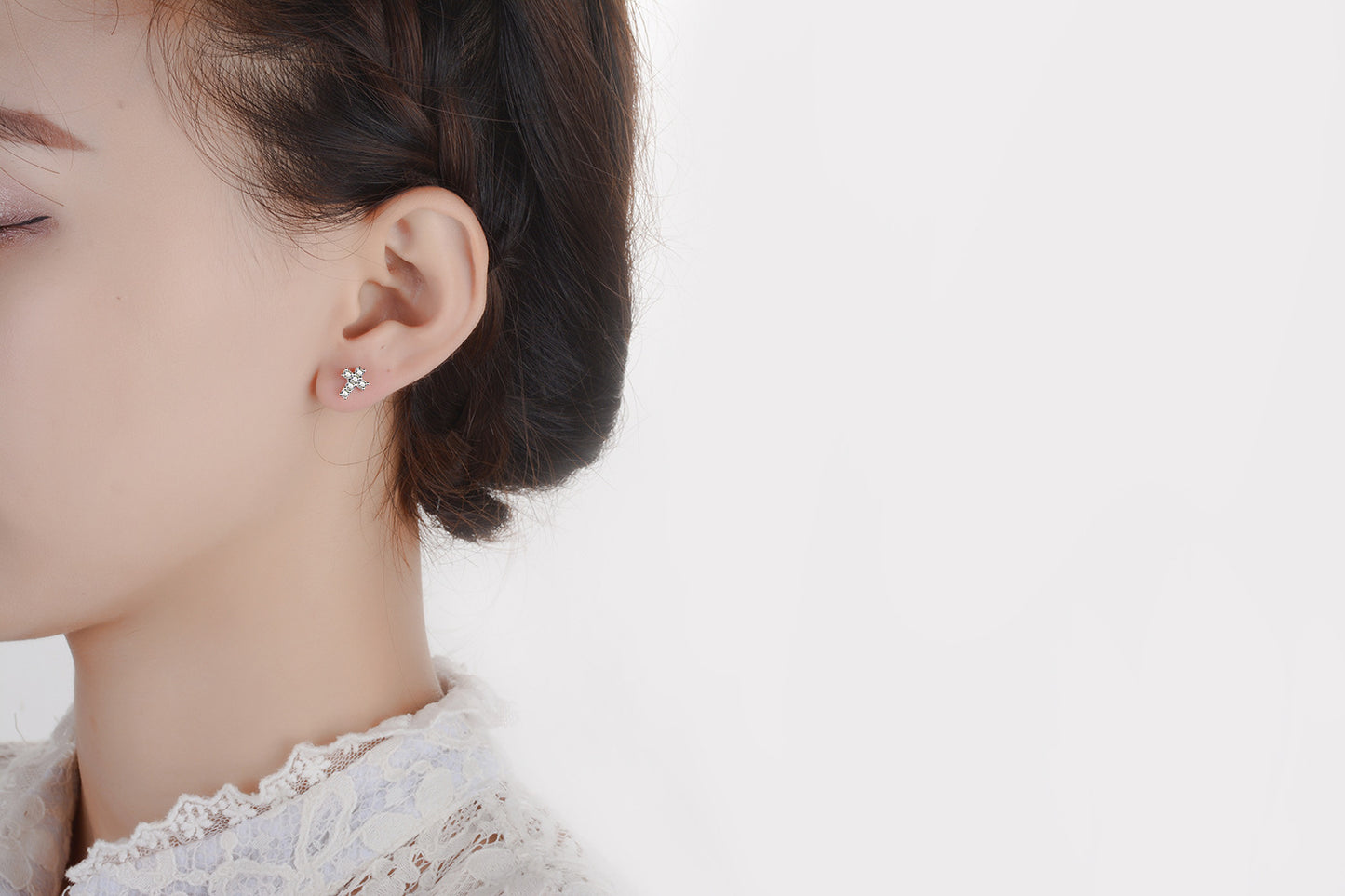 Cross Earring