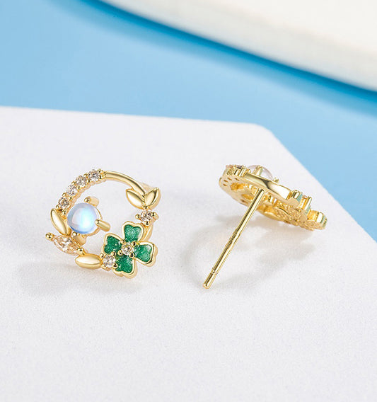 18k Emerald jewelry set