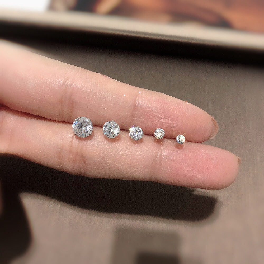 Silver 925 stud Earrings