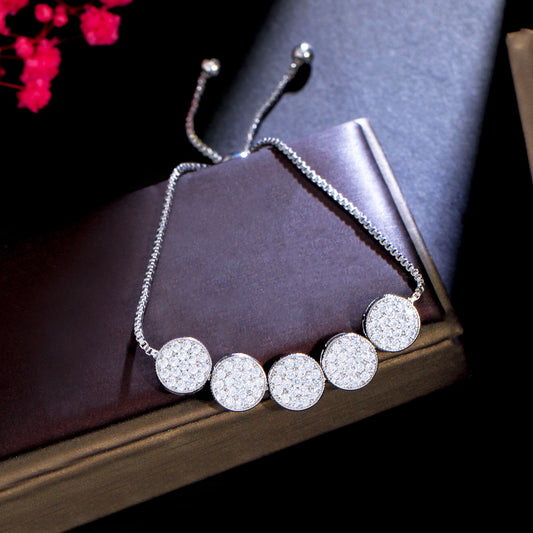 Charm cubic zircon Bracelet
